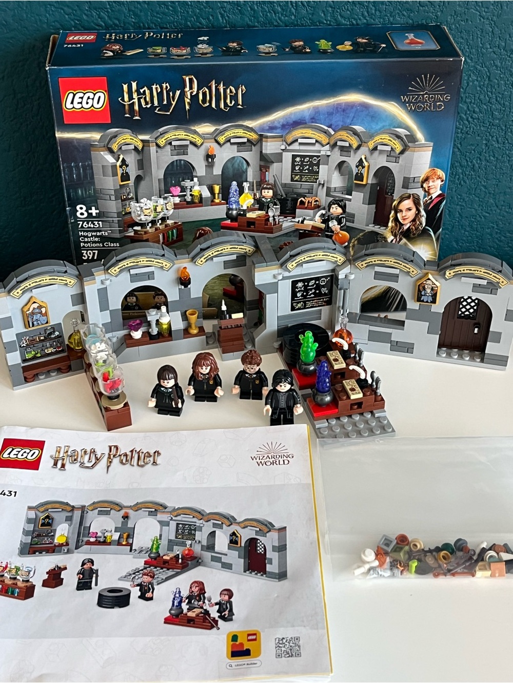 LEGO Harry Potter Hogwarts Potions Class 76431 Building Toy Set